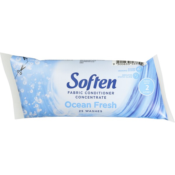 Soften Fabric Softener Concentrate Ocean Fresh 250ml