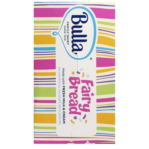 Bulla Ice Cream Fairy Bread 6pk 510ml