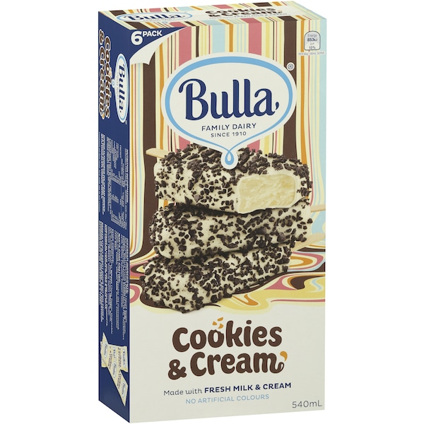 Bulla Evrydy Multpk Cookies&Crem540ml6pk