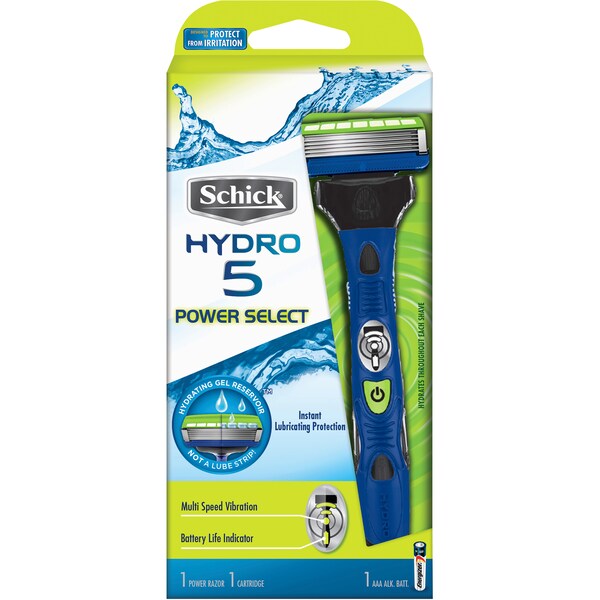 Schick Hydro Razor Power Select Kit Each