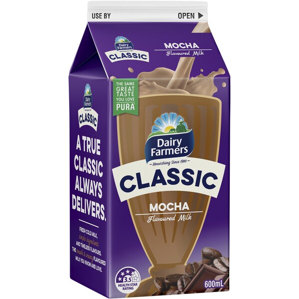 Dairy Farmers Classic Mocha 600ml