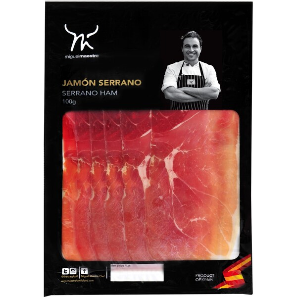 Miguel Maestre Jamon Serrano  100g