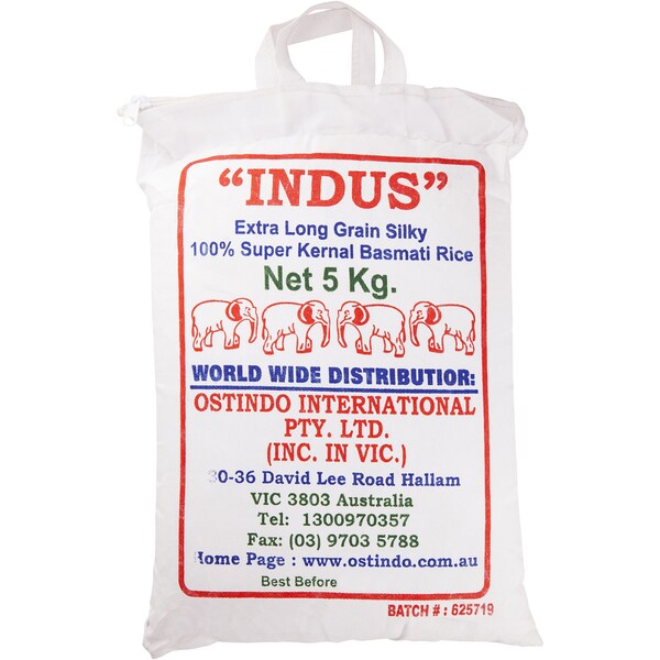 Indus Basmati Rice  5kg