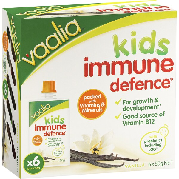 Vaalia Kids Yoghurt Immune Defence 300g