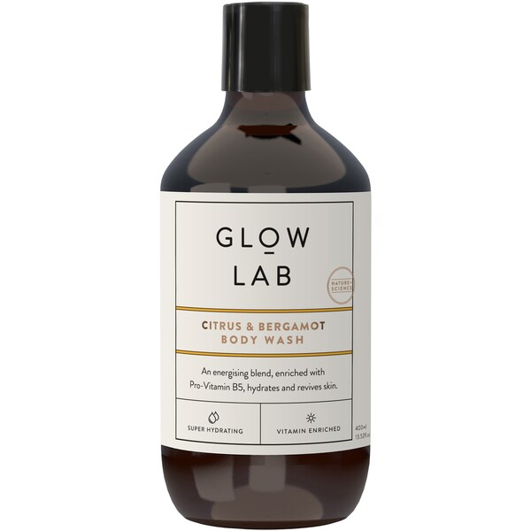 Glow Lab Citrus & Bergamot Body Wash 400mL
