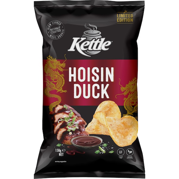 Kettle Hoisin Duck Potato Chips 150g