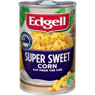 Edgell Australian Grown Super Sweet Corn Kernels
