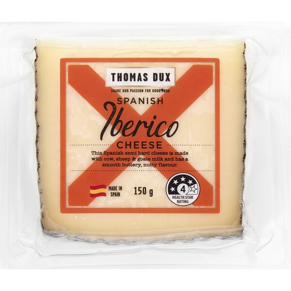 Thomas Dux Spanish Iberico Cheese 150g