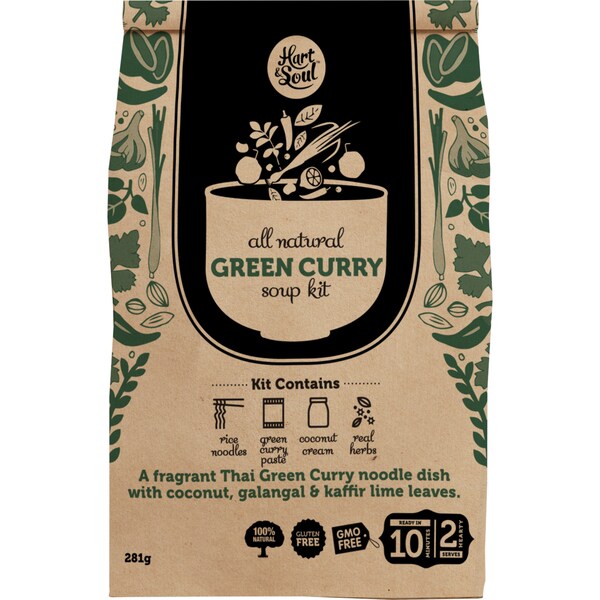 Hart & Soul Green Curry Soup Kit 281g