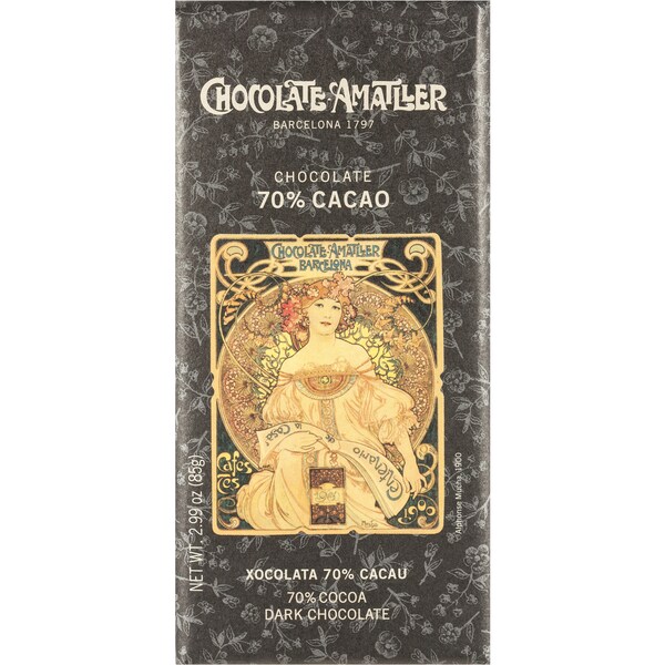 Amattler Dark Chocolate  Block 85g