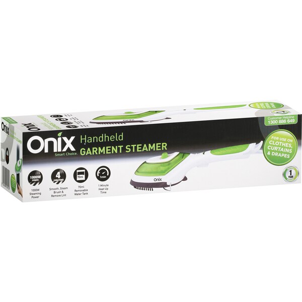 Onix Garment Steamer Handheld Each