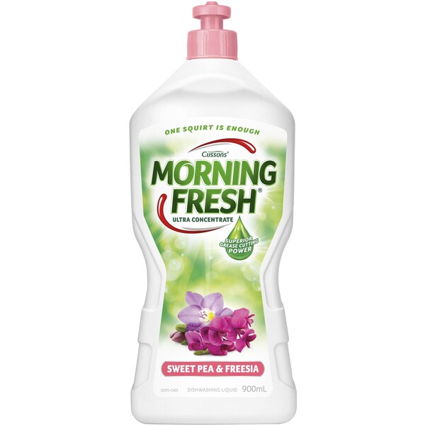 Morning Fresh Sweet Pea & Freesia Dishwashing Liquid 900ml