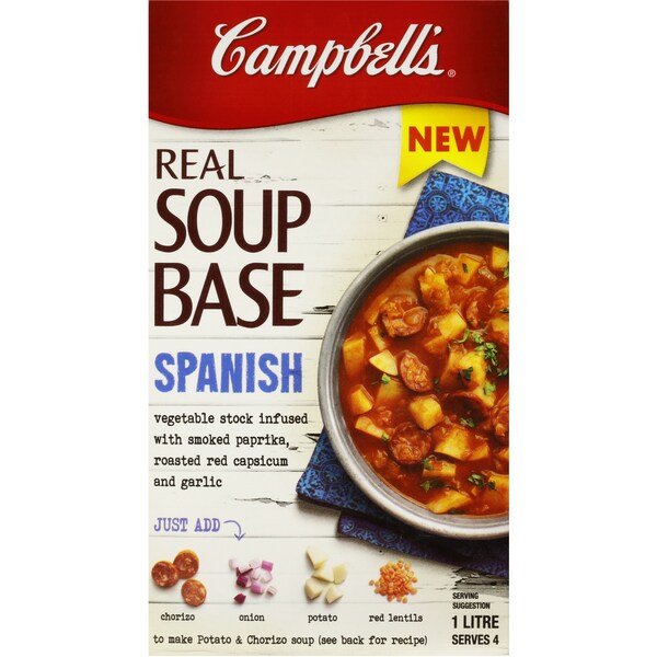 Campbell's Real Soup Base Spanish 1l