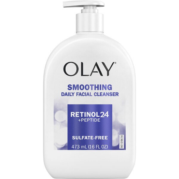 Olay Smoothing Daily Facial Cleanser 473mL