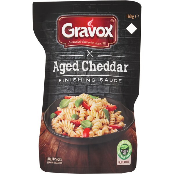 Gravox Finishing Sauce Aged Cheddar 160g
