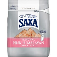 Saxa Refill Value Pack Natural Pink Himalayan Rock Salt