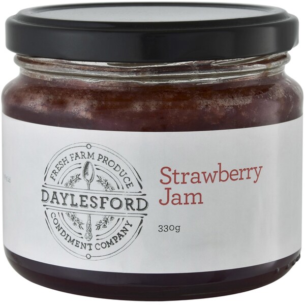 Gourmet Brands Dcc Strawberry Jam 330g