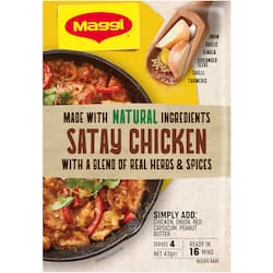 MAGGI Dry Recipe Bases Satay Chicken 43g