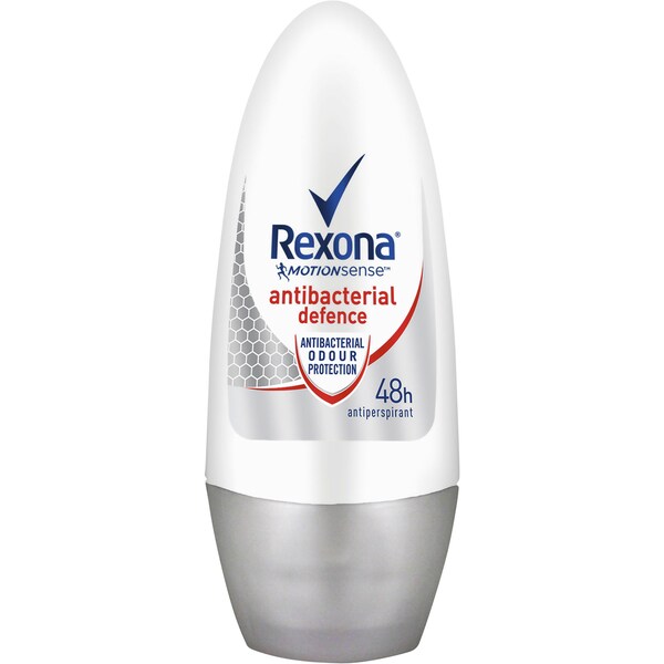 Rexona Deodorant Roll On Antibacterial Defence 50mL