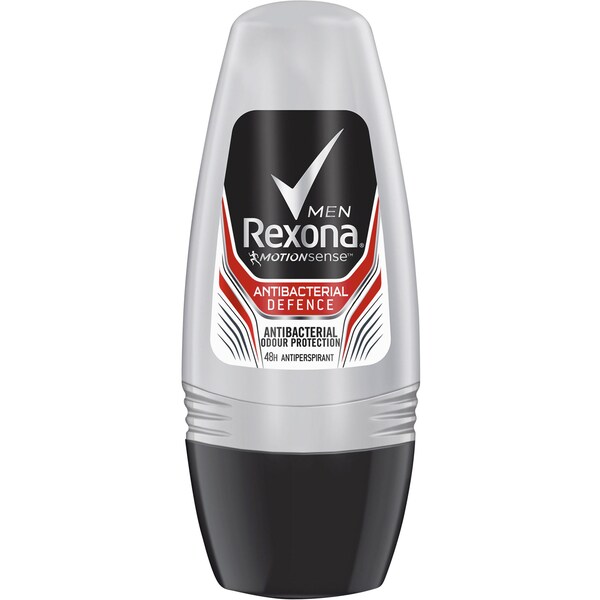Rexona Men Deodorant Roll On Antibacterial Defence 50mL