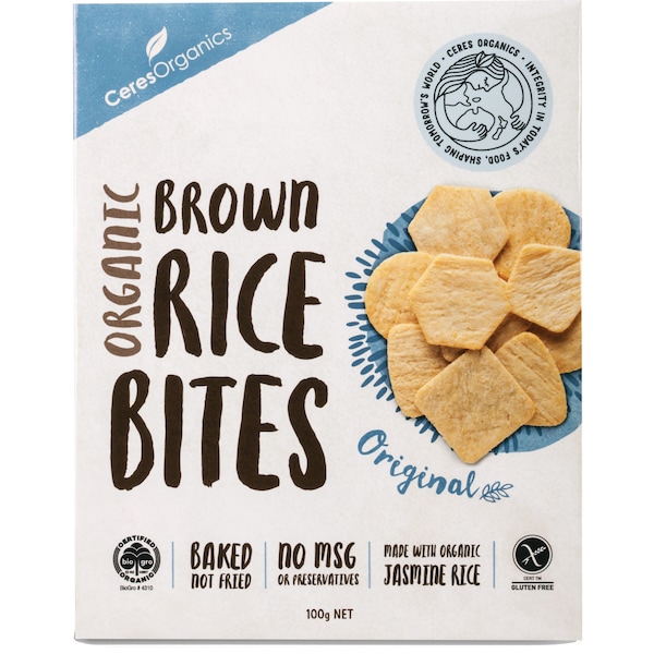 Ceres Organics Rice Bites 100g