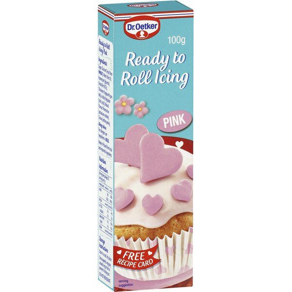 Dr. Oetker Ready To Roll Icing Pink 100g