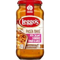 Leggo's Creamy Sundried Tomato & Garlic Pasta Bake Sauce