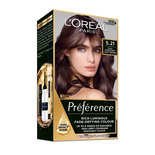 L'Oreal Paris Preference Hair Colour 5.21 L'Etoile each