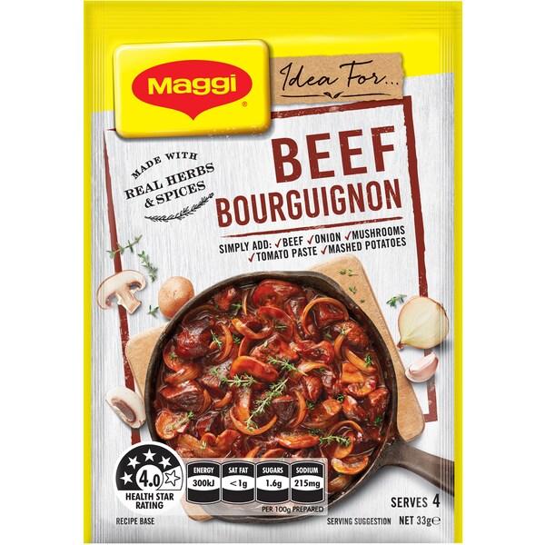 Maggi Beef Bourguignon Recipe Base 33g