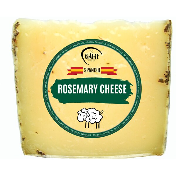 Tidbit Foods Spanish Rosemary Cheese 150g