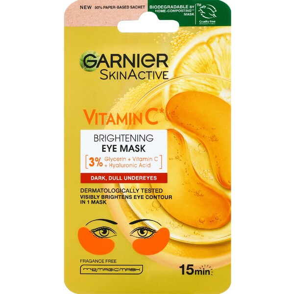 Garnier Vitamin C Brightening Eye Mask each