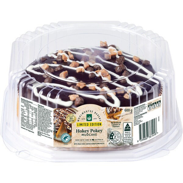Woolworths Hokey Pokey Mudcake 600g