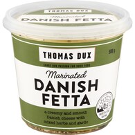 Thomas Dux Marinated Danish Fetta Herb & Garlic
