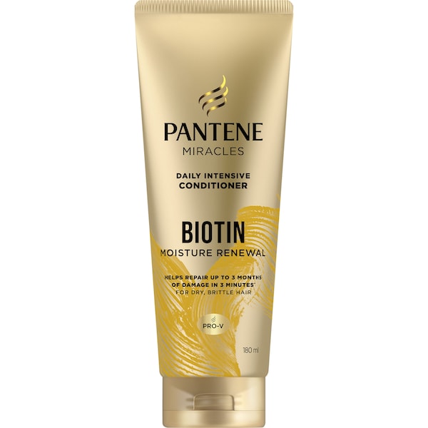 Pantene 3 Minute Miracle Conditioner Daily Moisture Renewal 180mL
