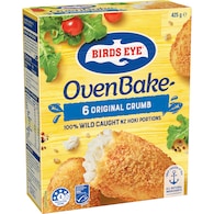 Birds Eye Oven Bake NZ Hoki Original Crumbed Fish