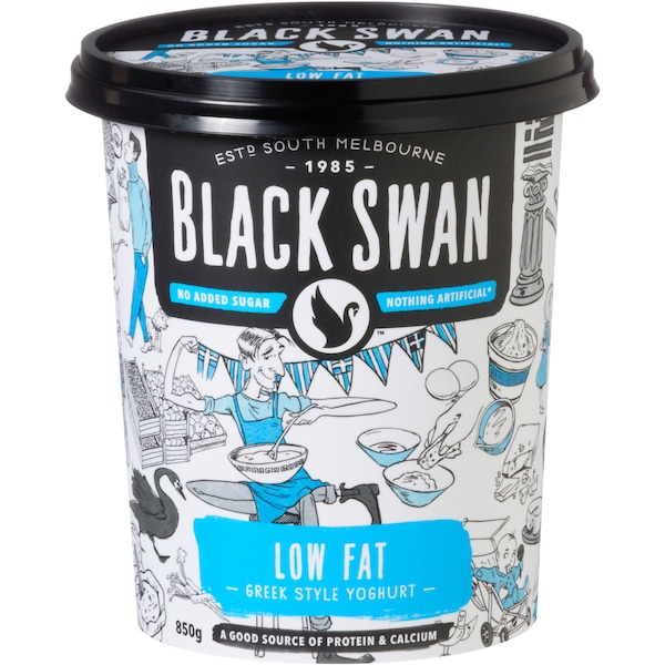 Black Swan Greek Yoghurt Low Fat 850g