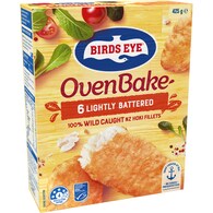Birds Eye Oven Bake NZ Hoki Battered Fish Fillets