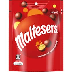 Maltesers Milk Chocolate Snack & Share Bag 140g