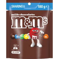 M&M's Milk Chocolate Snack & Share Bag 180g