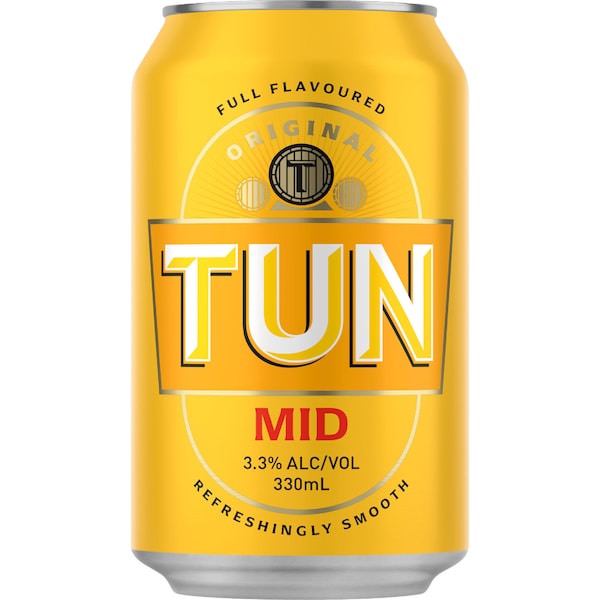 Tun Gold Mid Lagar Can 330mL