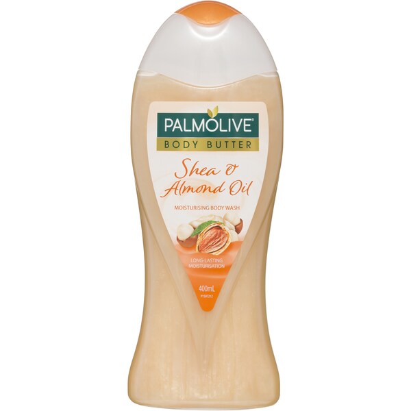 Palmolive Body Wash Shea & Almond Oil Moisturising Shower Gel 400ml