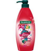 Palmolive Kids 3 in 1 Strawberry Shampoo Conditioner & Body Wash Trolls