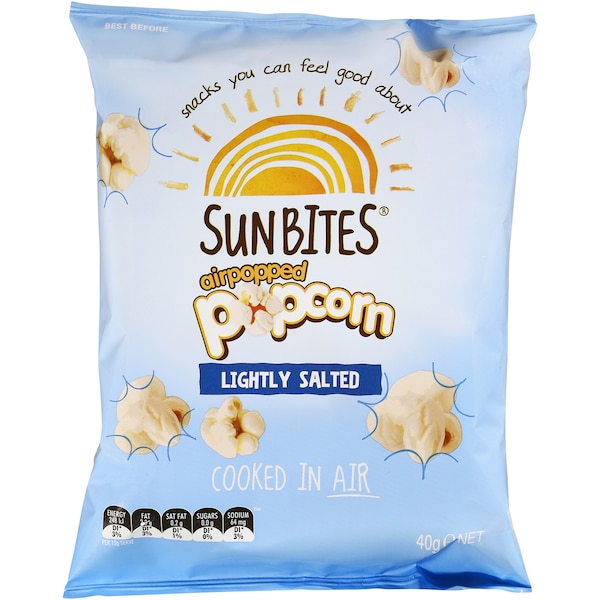 Sunbites Popcorn Lightly Salted 40g