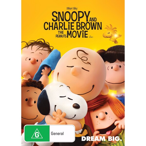 Snoopy & Charlie Brown The Peanut Movie Dvd Each