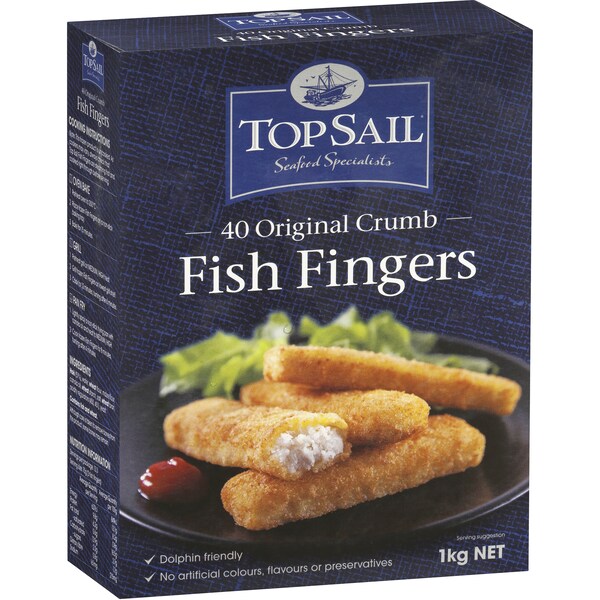 Top Sail Fish       Fingers 1kg
