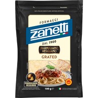Zanetti Parmigiano Reggiano Grated