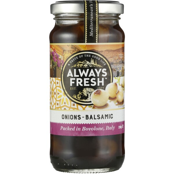 Always Fresh Balsamic Onions 230g