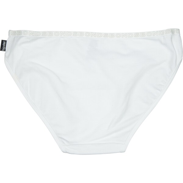 Bonds Hipster Bikini Brief Single White 8 Each
