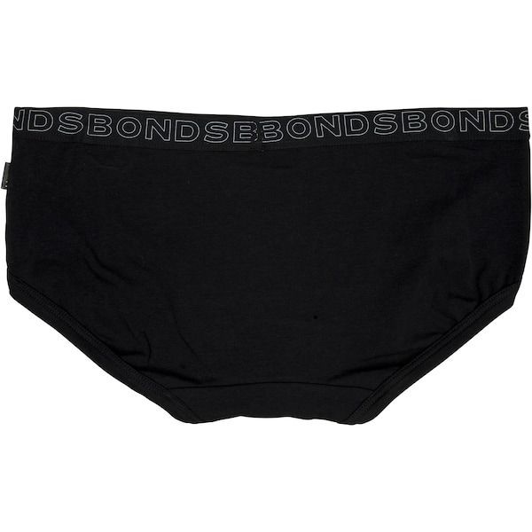 Bonds Hipster Boyleg Single Black 12 Each