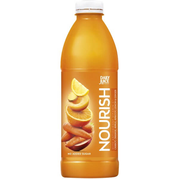Daily Juice Co Nourish Carrot Orange Apple Aprico Ginger 1L